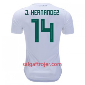 Mexico Fodboldtrøjer J.Hernandez 14 Udebanesæt VM 2018